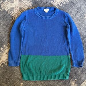 LOFT Blue Knit Sweater